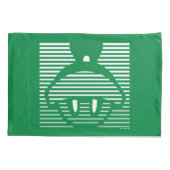 マーヴィン・ザ・火星™アイコストライプのン 枕カバー (裏面)