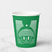 マーヴィン・ザ・火星™アイコストライプのン 紙コップ (裏面)