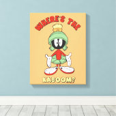 マーヴィン・ザ・火星™カボームはどこだ？ キャンバスプリント (インサイチュ (ウッドフロア))