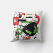 マーヴィン・ザ・火星™グリッチ クッション (裏面)