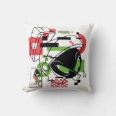 マーヴィン・ザ・火星™グリッチ クッション (正面)