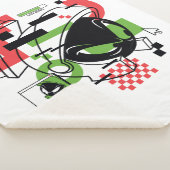 マーヴィン・ザ・火星™グリッチ シェルパブランケット (3/4)