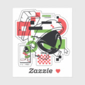 マーヴィン・ザ・火星™グリッチ シール (シート)