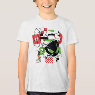 マーヴィン・ザ・火星™グリッチ トライブレンドＴシャツ