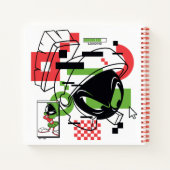 マーヴィン・ザ・火星™グリッチ ノートブック (裏面)