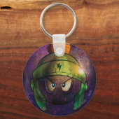 マーヴィン・ザ・火星™バトルが堅持 キーホルダー (正面)