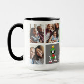 マーヴィン・ザ・火星™ |パパ写真コラージュ マグカップ (左)