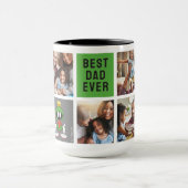 マーヴィン・ザ・火星™ |パパ写真コラージュ マグカップ (中央)