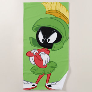 マーヴィン・ザ・火星™  両腕を交差 ビーチタオル