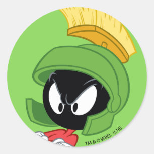 マーヴィン・ザ・火星™  両腕を交差 ラウンドシール