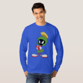 マーヴィン・ザ・火星™ |両腕を交差 Tシャツ (正面フル)