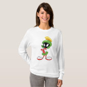 マーヴィン・ザ・火星™ |両腕を交差 Tシャツ (正面フル)