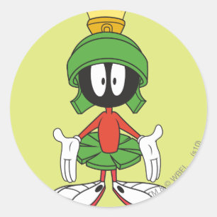 マーヴィン・ザ・火星™両腕を開く ラウンドシール