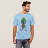 マーヴィン・ザ・火星™両腕を開く Tシャツ (正面フル)