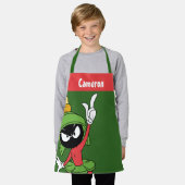 マーヴィン・ザ・火星™宣言 エプロン (着用した状態)