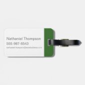 マーヴィン・ザ・火星™宣言 ラゲッジタグ (裏面横)