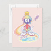 マーヴィン・ザ・火星™決して得な実在い ポストカード (正面/裏面)