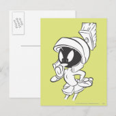 マーヴィン・ザ・火星™表現力 ポストカード (正面/裏面)