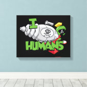 マーヴィン・ザ・火星™ Iレーザー人間 キャンバスプリント (インサイチュ (ウッドフロア))