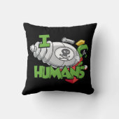 マーヴィン・ザ・火星™ Iレーザー人間 クッション (裏面)