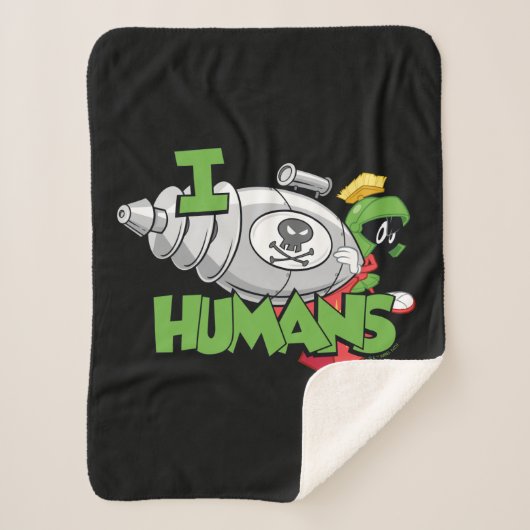 マーヴィン・ザ・火星™ Iレーザー人間 シェルパブランケット (正面)