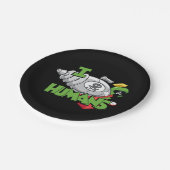 マーヴィン・ザ・火星™ Iレーザー人間 ペーパープレート (アングル)