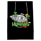 マーヴィン・ザ・火星™ Iレーザー人間 ミディアムペーパーバッグ (裏面)