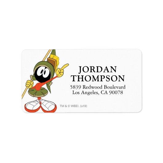 マーヴィン・マルティアン™ウィンターキャビン ラベル (正面)