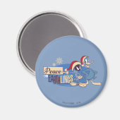 マーヴィンTHE MARTIAN™ – 地球の平和 マグネット (正面/裏面)