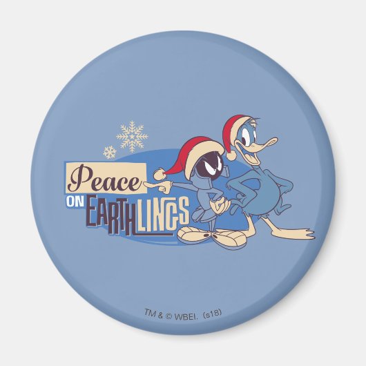 マーヴィンTHE MARTIAN™ – 地球の平和 マグネット (正面)