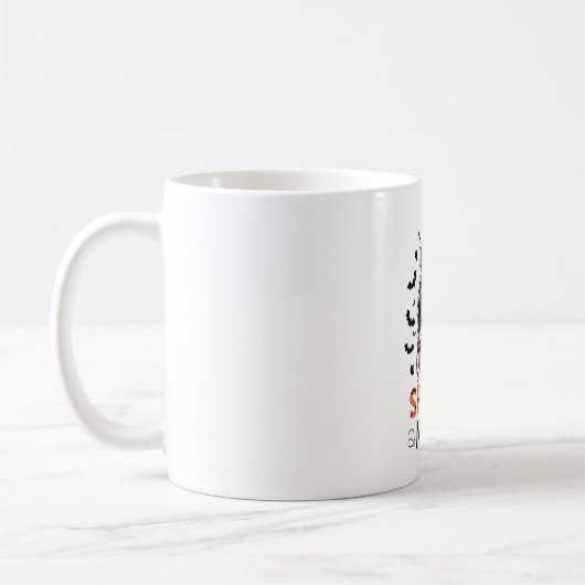 マ不気味マ コーヒーマグカップ (左)