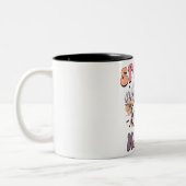 マ不気味マ ツートーンマグカップ (左)