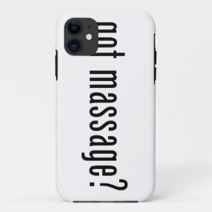 マ得ッサージ？ iPhone 11 ケース