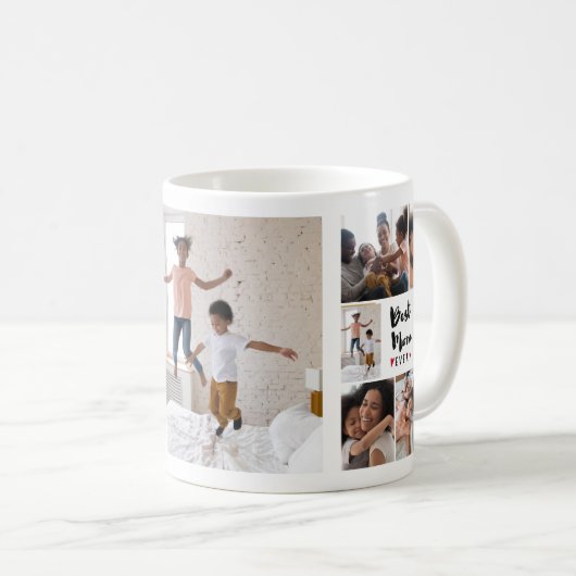 マ最高のマが写真を撮る母の日 コーヒーマグカップ (正面右)