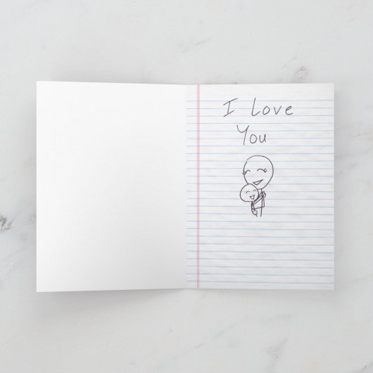 マ最高のマスティックフィギュアマザーズデイカード カード (内部)