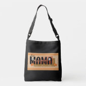 マ最高のマデザイン母の日 クロスボディバッグ (裏面)