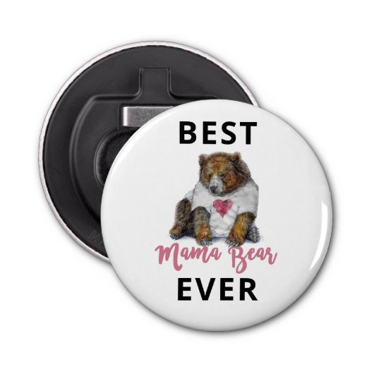 マ最高のマベアエバーボタン型栓抜き 栓抜き (正面)