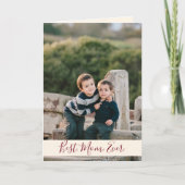 マ最高のマ·エバー写真 カード (正面)