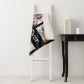 マ最高のマ·エバー6の白黒写真コラージュ シェルパブランケット (インサイチュ)