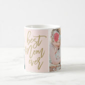 マ最高のマ・エバー・フォト・コラージュ コーヒーマグカップ (中央)