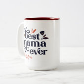マ最高のマ・エバー・マザー・デイ・マググ ツートーンマグカップ (正面左)