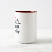 マ最高のマ・エバー・マザー・デイ・マググ ツートーンマグカップ (中央)