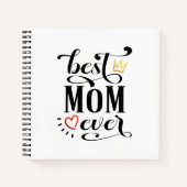 マ最高のマ・エバ・マザーズ・デイ・引用文 |ノートブック ノートブック (正面)