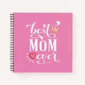 マ最高のマ・エバ・マザーズ・デイ・引用文 |ノートブック ノートブック (正面)