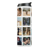 マ最高のマ・エパーソナライズされたバー・フォトコラージュ タンブラー (回転左)