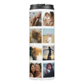 マ最高のマ・エパーソナライズされたバー・フォトコラージュ タンブラー (裏面)