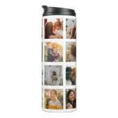 マ最高のマ・エパーソナライズされたバー・フォトコラージュ・ブラック タンブラー (回転右)