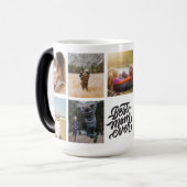 マ最高のマ・エパーソナライズされたバー・フォトコラージュ モーフィングマグカップ (正面左)