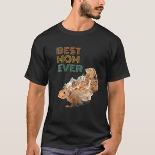 マ最高のマ・リスかわいい動物母D Tシャツ