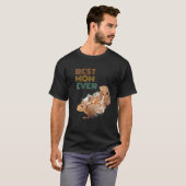 マ最高のマ・リスかわいい動物母D Tシャツ (正面フル)